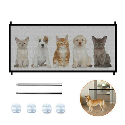 Pet Safety Mesh Gate – Portable & Discreet Barrier