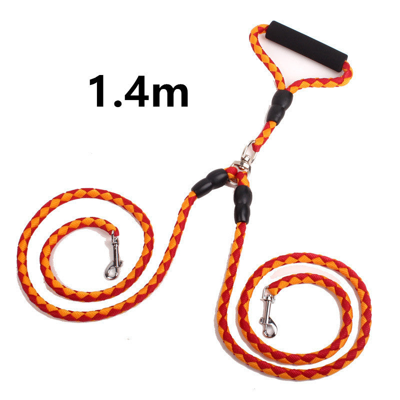 Double-Ended Dog Leash – Walk Two Dogs with Ease