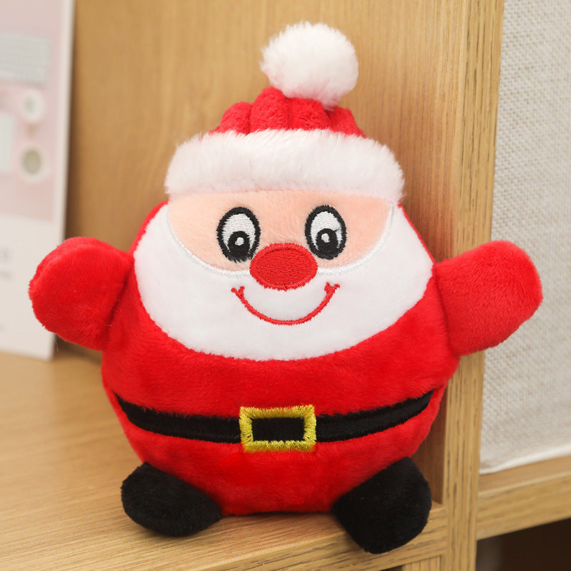 Christmas Plush Dog Toys with BB Sound