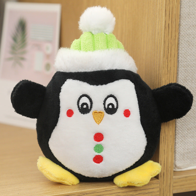 Christmas Plush Dog Toys with BB Sound