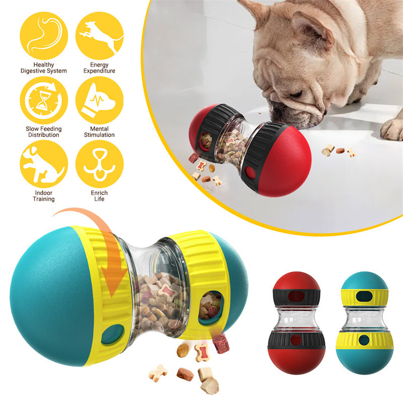 Dog Toy Tumbler Leaky Food Ball