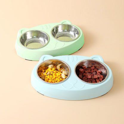 Double Dog Bowl Set