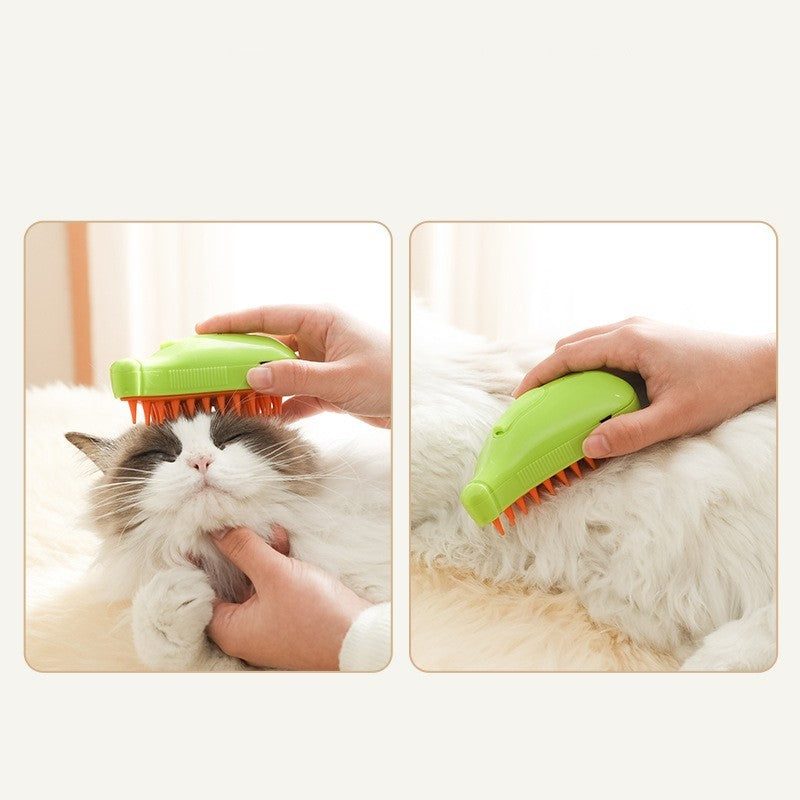 3-in-1 Pet Steam Brush