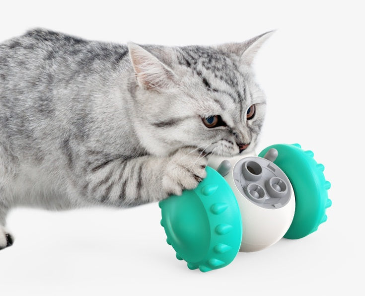 Interactive Slow Food Balance Car for Cats and Dogs