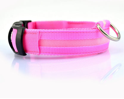 LED Luminous Pet Collar & Leash