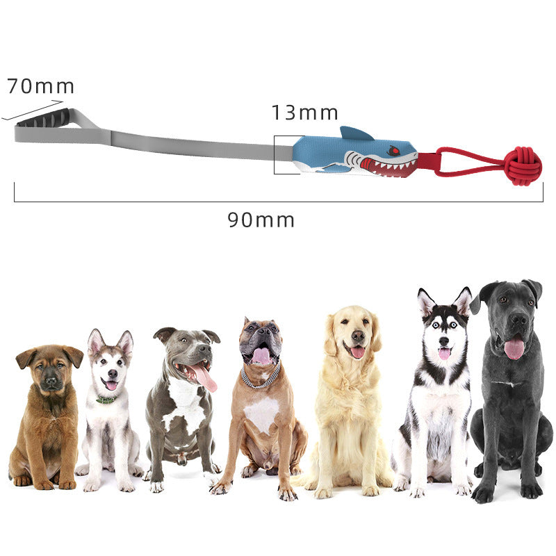 Chewing Sound Dog Cotton Rope Toy