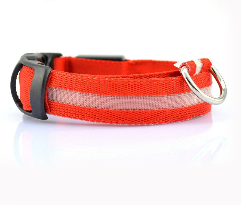 LED Luminous Pet Collar & Leash