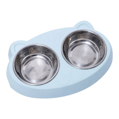 Double Dog Bowl Set