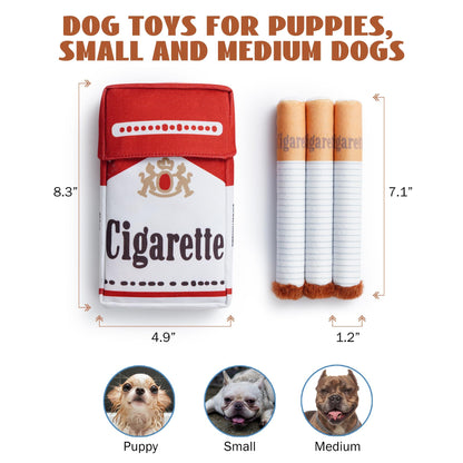 Funny Cigarette Dog Toy