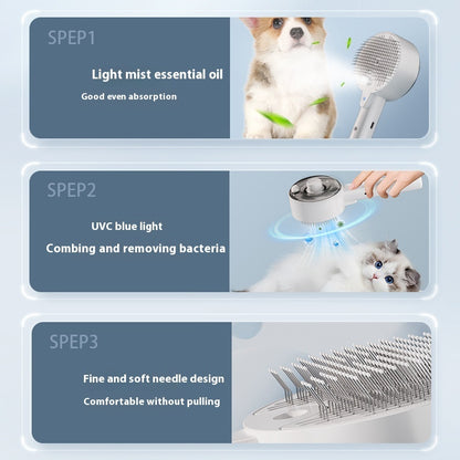 Pet Sterilization Spray Hair Comb