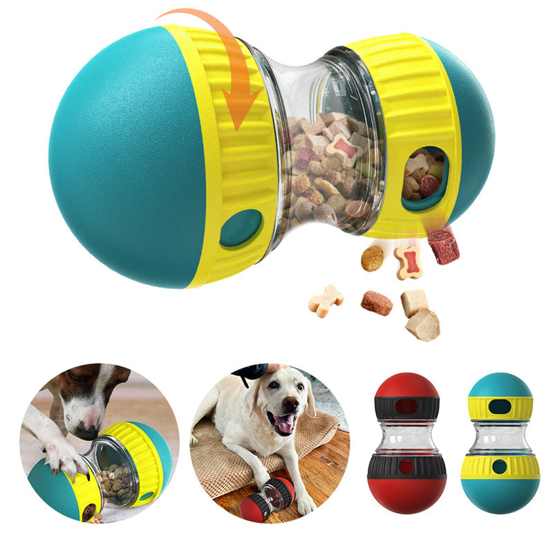 Dog Toy Tumbler Leaky Food Ball