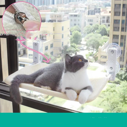 Cat Suction Cup Window Hammock