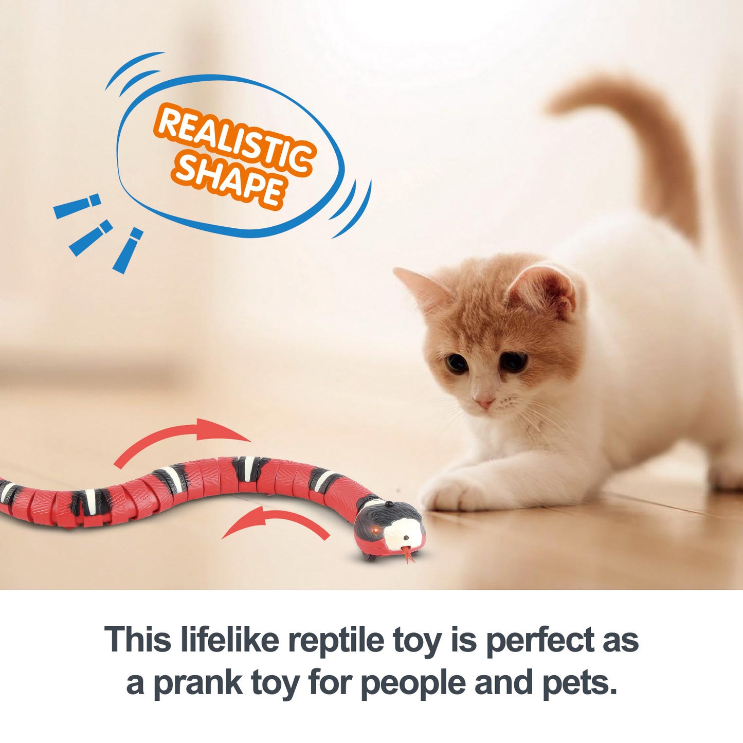 Interactive Smart Sensing Snake Toy