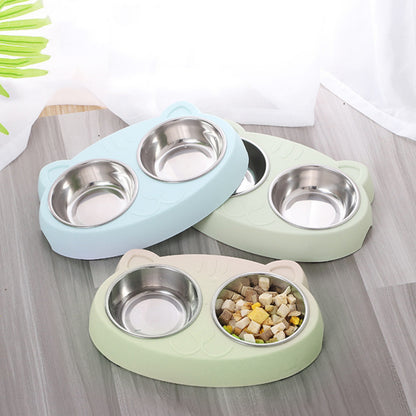 Double Dog Bowl Set