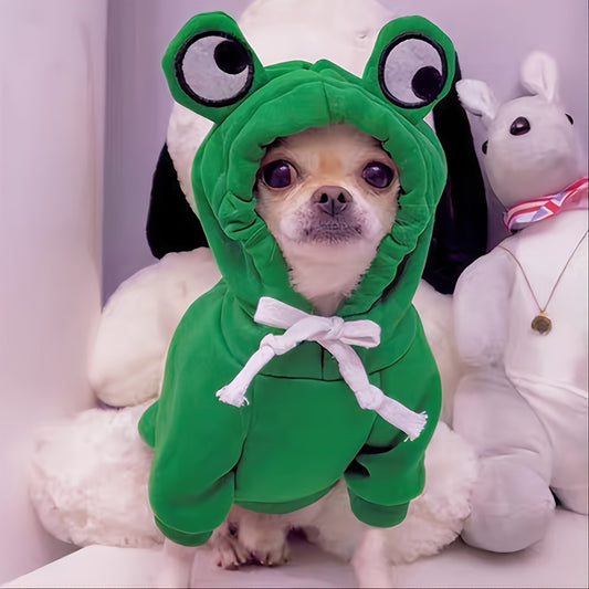 Frog Pet Sweater