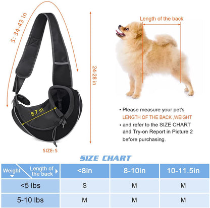 Stylish Outdoor Portable Crossbody Pet Bag