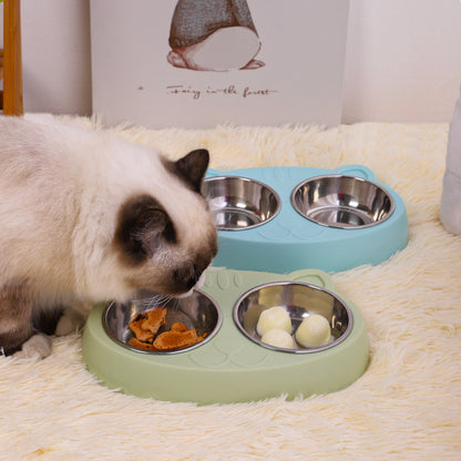 Double Dog Bowl Set